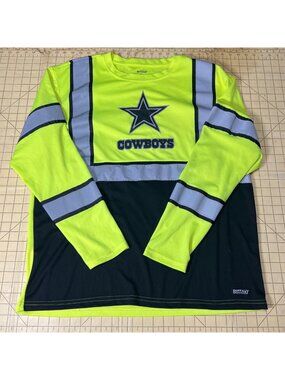 Buffalo Outdoors High-Visibility ANSI Class 2 Reflective Safety Shirt XL Cowboys
